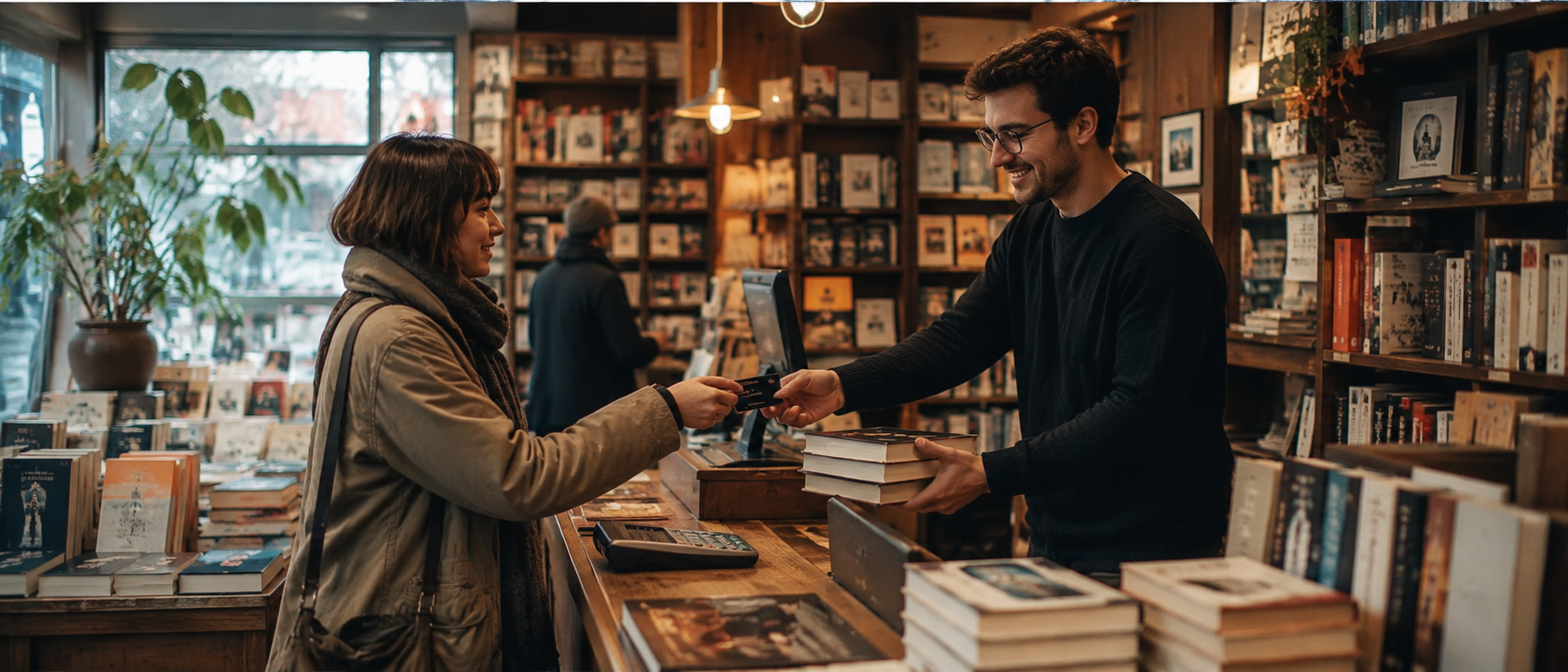 Bookstore using Facilipay for gift cards, payments and online ordering