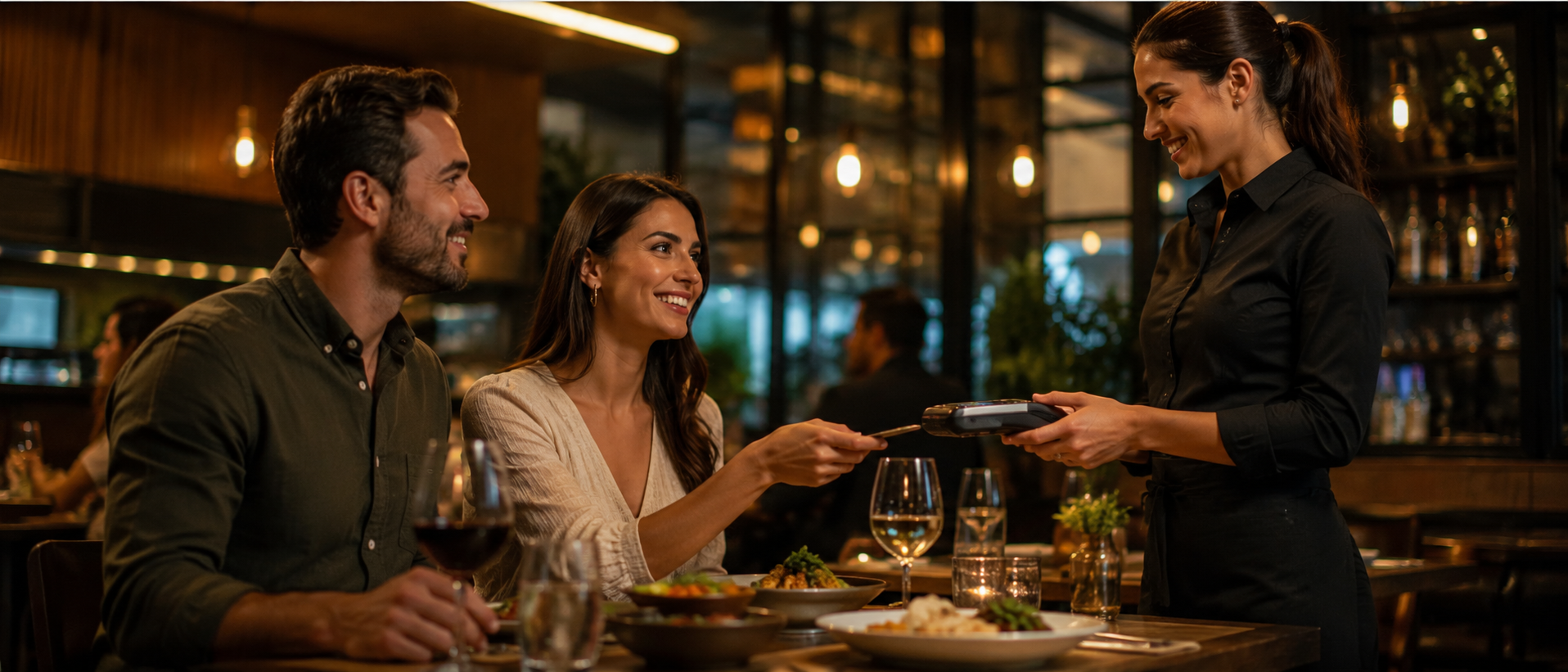 Restaurant using Facilipay for payments, online ordering and loyalty